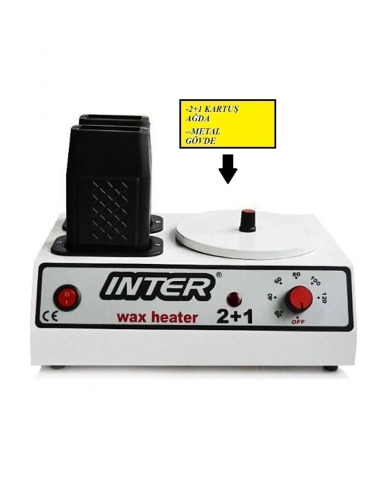 İnter 2+1 Ağda Makinesi