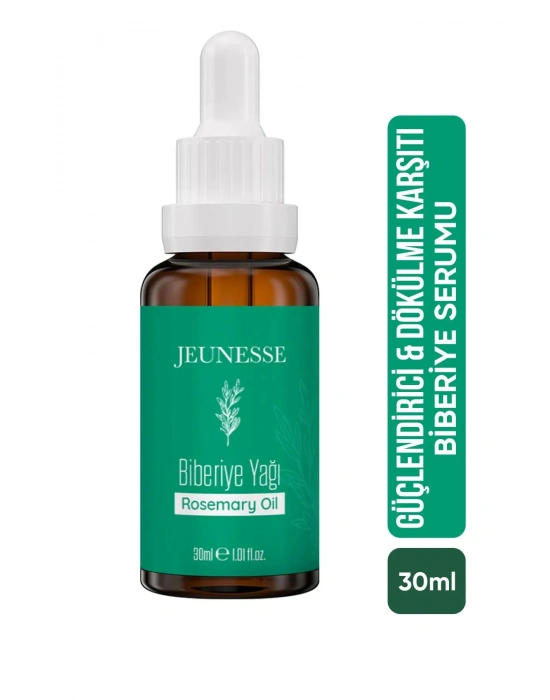 Jeunesse Biberiye Yağı  30 ml Dökülme Karşıtı Hızlı Uzatma Etkili Saç Bakım Serumu