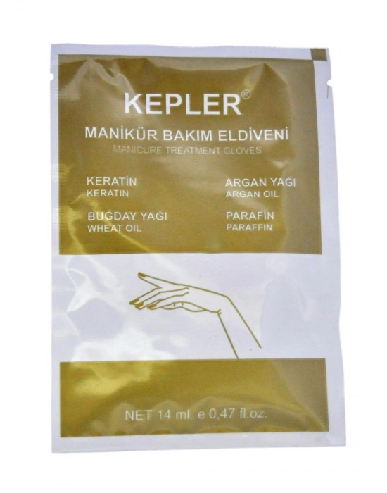 Kepler Hijyenik Tek Kullanımlık Manikür Bakım Eldiveni