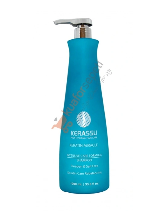 Kerassu Keratin Miracle Yapılandırıcı ve Yağ Dengeleyici Saç Bakım Şampuanı 1000 ml