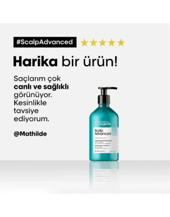 Loreal Professionnel Paris Serie Expert Scalp Advanced Kepek Karşıtı Profesyonel Şampuan 500 ml