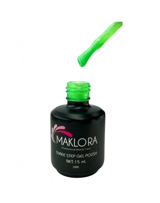 Maklora Three Step Kalıcı Oje Lime No: 287 15 Ml