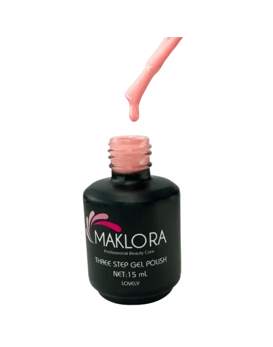 Maklora Three Step Kalıcı Oje Lovely No: 214 15 Ml