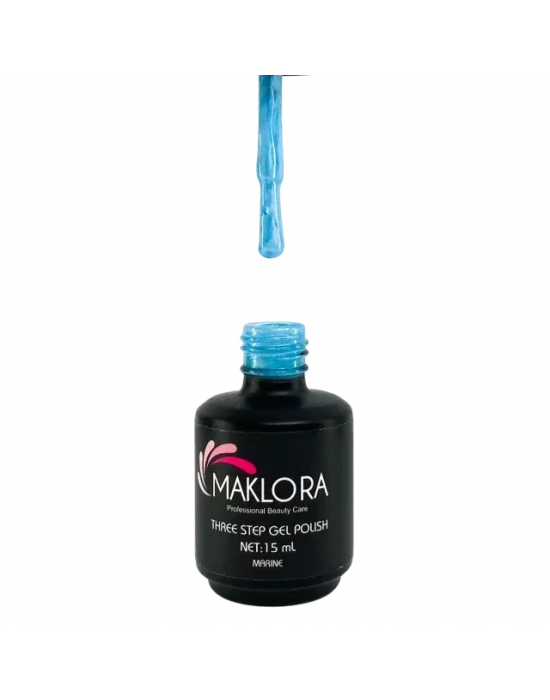Maklora Three Step Kalıcı Oje Marine No: 368 15 Ml,