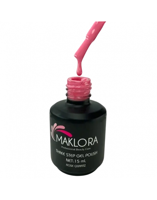 Maklora Three Step Kalıcı Oje Rose Quartz No: 200 15 Ml