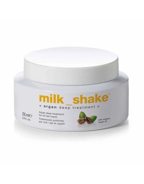 Milk Shake Argan Oil Deep Treatment - Tüm Saç Tiplerine Uygun Yoğun Bakım Kremi 200 ml.