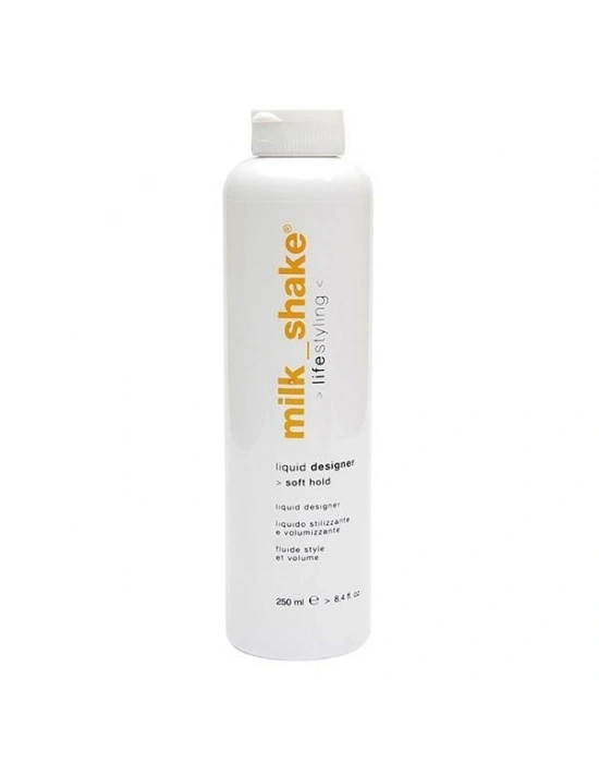 Milk Shake Lifestyling  Liquid Designer - Parlaklık Ve Canlılık Veren Saç Şekillendirici (Yumuşak Tutuş) 250 ml.