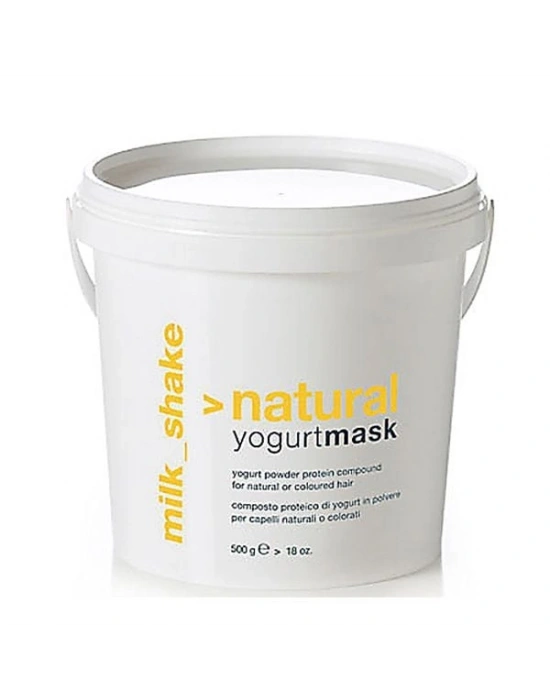 Milk Shake Natural Yogurt Mask - Naturel Ve Boyalı Saçlar İçin Protein Destekli Yoğurt Tozu 500 gr.