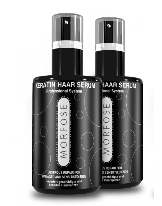 Morfose Keratinli Saç Serumu Siyah 75 ml.