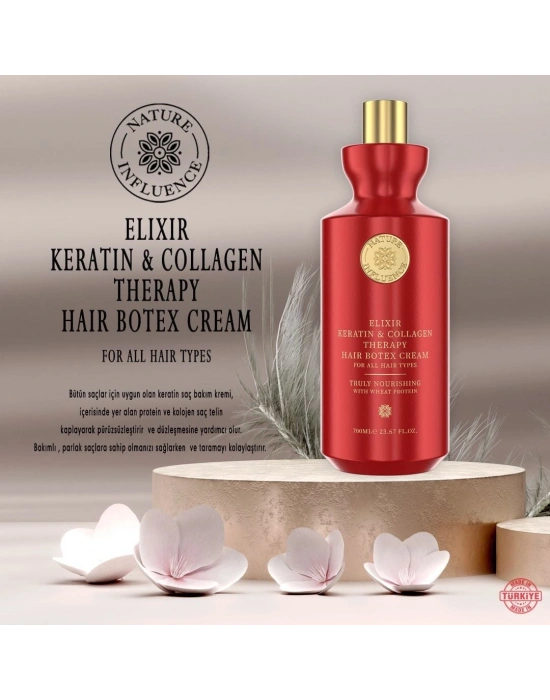 Nature Influence Elixir Keratin&Collagen Therapy Hair Botex Cream 700 ml