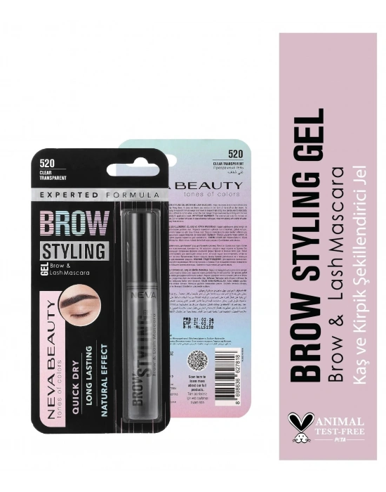 Neva Beauty Kaş Şekillendirici Jel Kaş Ve Kirpik Maskarası 6ml