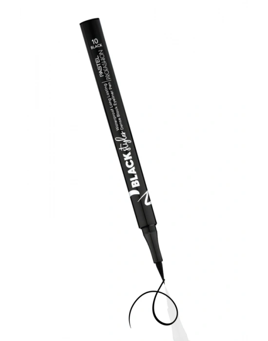 Pastel Black Styler Waterproof Eyeliner Pen - Eyeliner Kalemi 10 Black 1.1 ml
