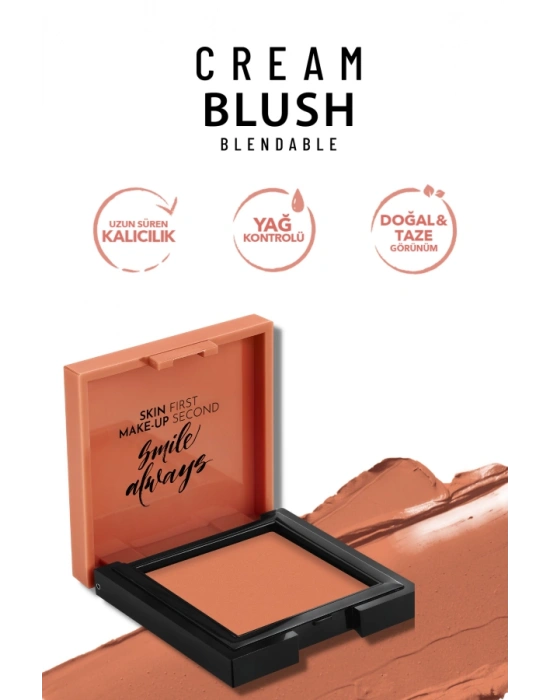 Pastel Cream Blush - Krem Allık 44 Blossom 3.6 g