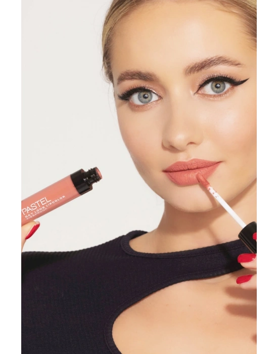 Pastel Daylong Lipcolor Kissproof - Likit Mat Ruj 46 - Açık Şeftali 7 ml