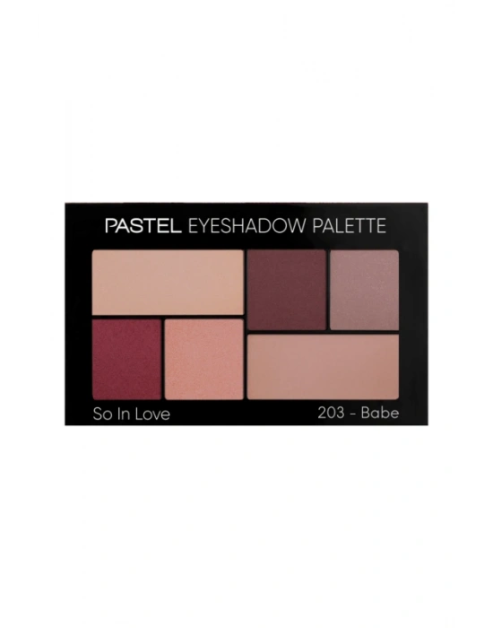 Pastel Eyeshadow Palette So In Love - Far Paleti 203 Babe 2 x 1.40 g 4 x 0.95 g