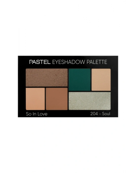 Pastel Eyeshadow Palette So In Love - Far Paleti 204 Soul 2 x 1.40 g 4 x 0.95 g