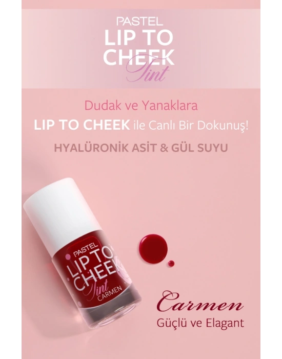 Pastel Lip To Cheek Tint 01 - Carmen 9.6 ml