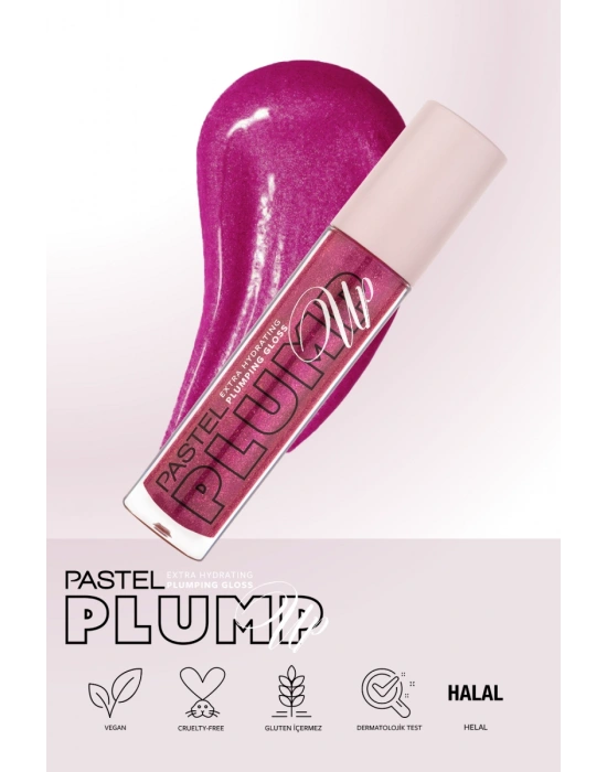 Pastel Plump Up 207 Mariposa Extra Hydrating Plumping Gloss - Dolgunlaştıran Dudak Parlatıcısı 5.3 ml