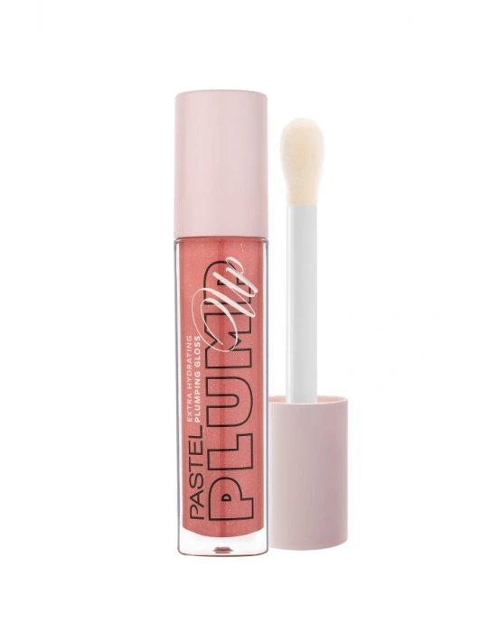 Pastel Plump Up 208 Shimmer Nude Extra Hydrating Plumping Gloss - Dolgunlaştıran Dudak Parlatıcısı