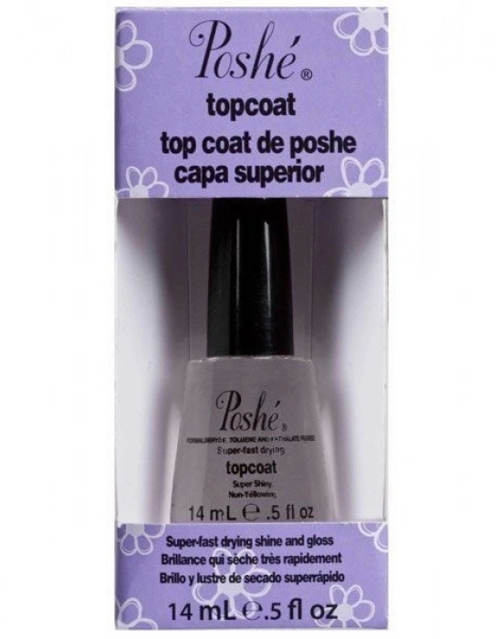 Poshe Jet Oje Kurutucu Top Coat 14 ml (Kargo Bedava)