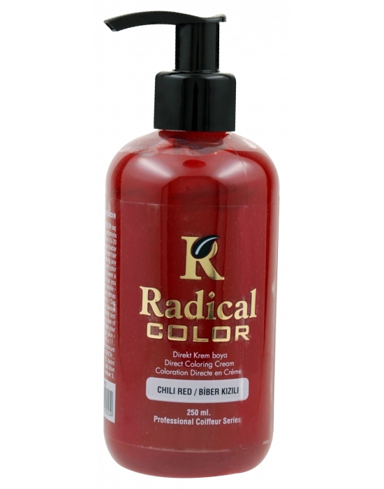 Radical Color Su Bazlı Saç Boyası (Biber Kızılı) 250 ml