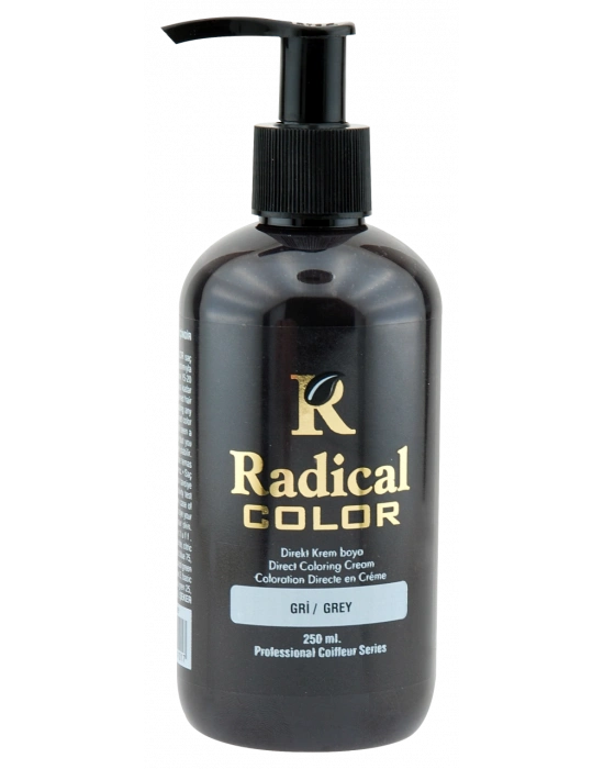 Radical Color Su Bazlı Saç Boyası (Gri) 250 ml