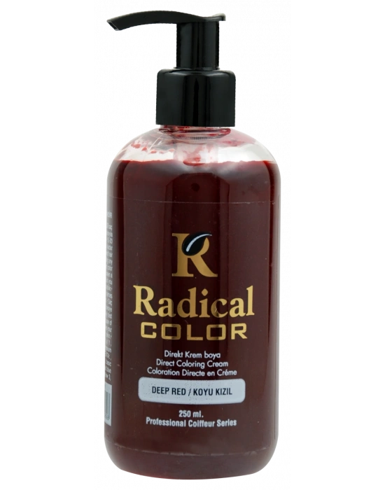 Radical Color Su Bazlı Saç Boyası (Koyu Kızıl) 250 ml