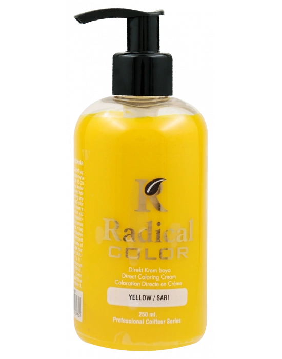 Radical Color Su Bazlı Saç Boyası (Sarı) 250 ml