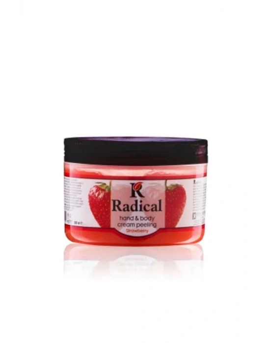 Radical Hand&body Cream Peeling 400 ml Strawberry Hand and Body Peeling
