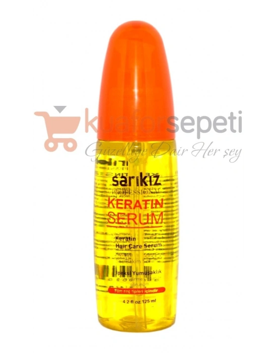 Sarıkız Profesyonel Keratin İçerikli Saç Bakım Serumu 125ml.