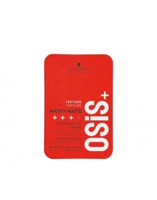 Schwarzkopf Osis+ Mighty Matte Strong Cream Güçlü Tutucu Mat Şekillendirici Krem 100 ml