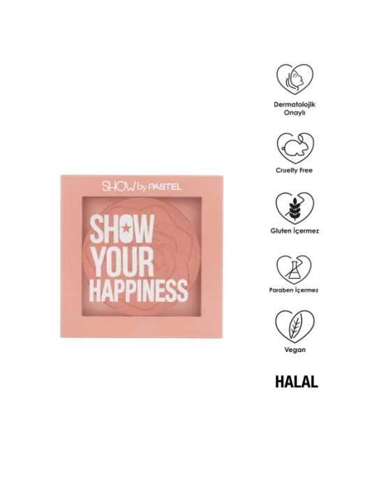 Show By Pastel Show Your Happiness Blush - Allık 203 Naive 4.2 g