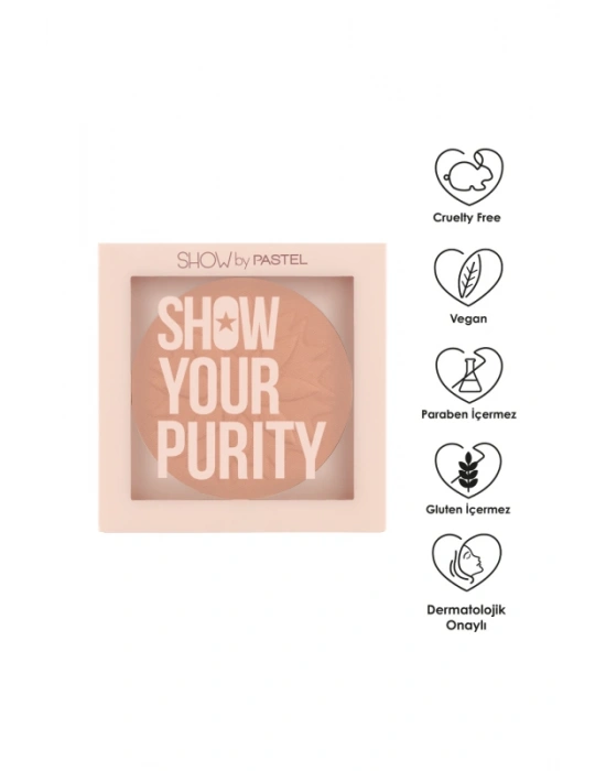Show By Pastel Show Your Purity Powder - Pudra 103 Medium 9.3 g