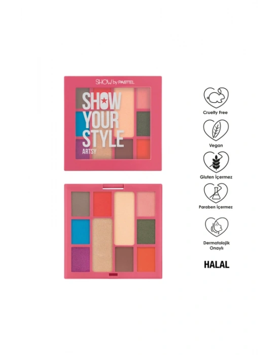 Show By Pastel Show Your Style - Far Paleti 462 Artsy 8 x 1.30 g / 2 x 3.30 g