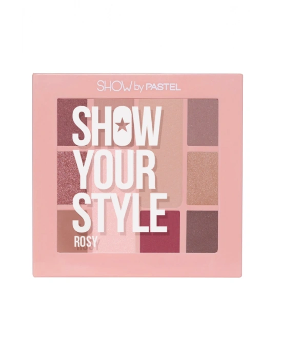 Show By Pastel Show Your Style - Far Paleti 465 Rosy 8 x 1.30 g / 2 x 3.30 g