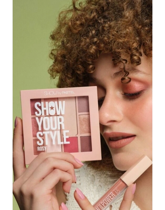 Show By Pastel Show Your Style - Far Paleti 465 Rosy 8 x 1.30 g / 2 x 3.30 g