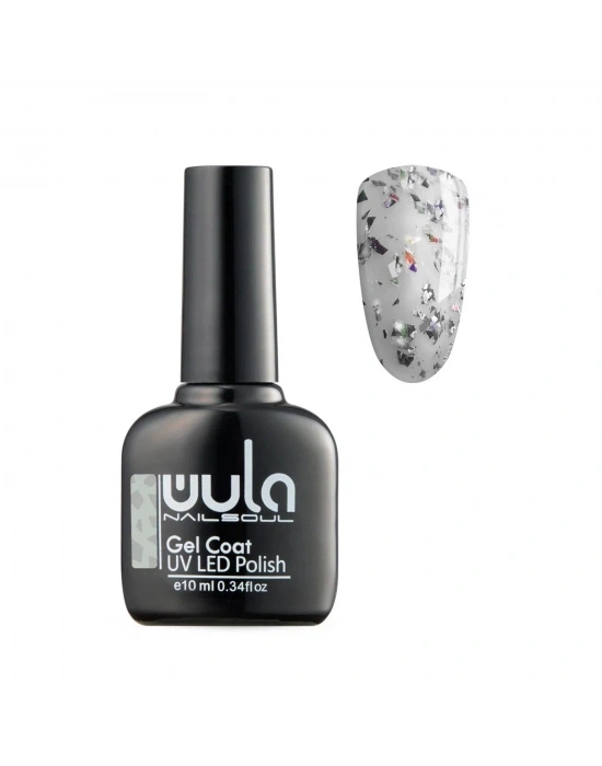 Wula Nailsoul Kalıcı Oje Nailsoul Glitter Rain Simli 10ml Ton 621