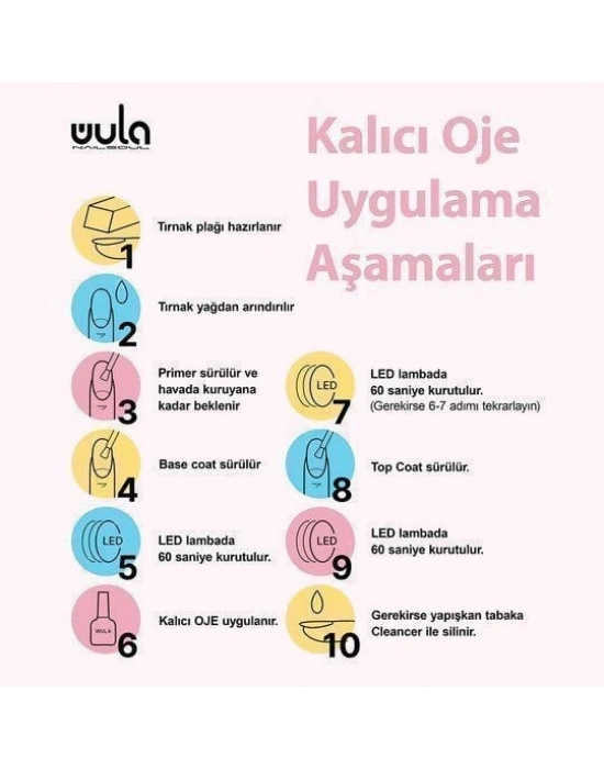Wula Nailsoul Kalıcı Oje Nailsoul Ruby Dreams 10ml Ton 683