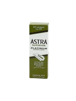 Astra Professional Superior Platinum Çift Taraflı Jilet 5x20 Adet