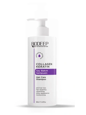 BİODEEP COLLAGEN&KERATİN SAÇ BAKIM ŞAMPUANI 500 ML