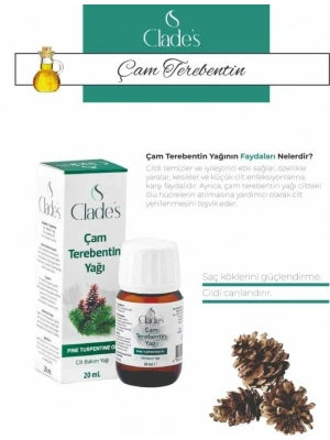 Clades Çam Terebenti Yağı 20 Ml