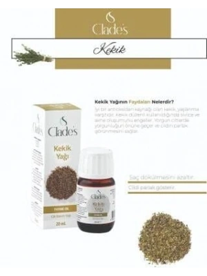 Clades Kekik Yağı 20 Ml