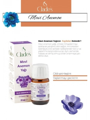 Clades  Mavi Anemon  Yağı 20 ml