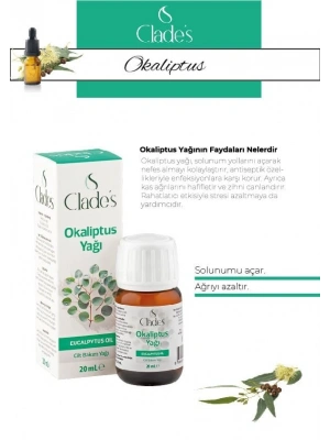 Clades  Okaliptus Yağı 20 ml
