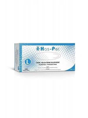 Haspet  Vinil Muayene Eldiveni Pudrasız 100lü Large