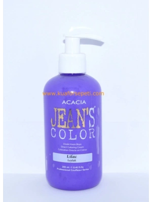 Jeans Color Su Bazlı Amonyaksız Saç Boyası Leylak (Lilac) 250 ml.
