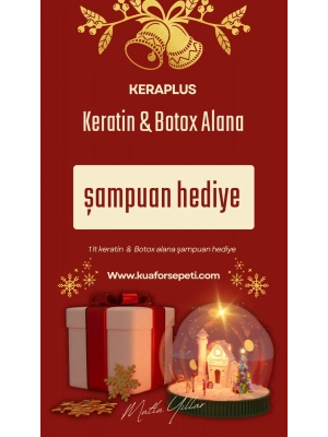 KERATİN ALANA ŞAMPUAN HEDİYE
