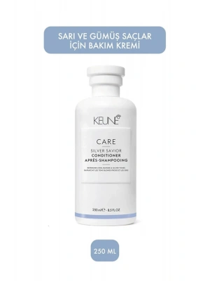 Keune Care Sılver Savıor Condıtıoner 250 ml Sarı, Gümüş, Beyaz Saçlar Için Mor Saç Kremi