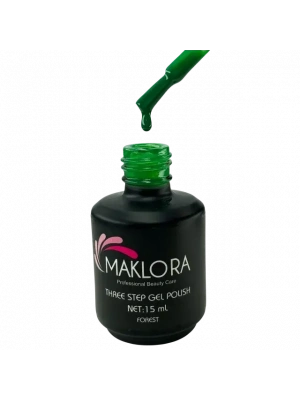 Maklora Three Step Kalıcı Oje Forest No: 348 15 Ml,