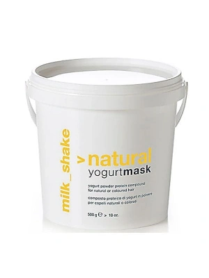 Milk Shake Natural Yogurt Mask - Naturel Ve Boyalı Saçlar İçin Protein Destekli Yoğurt Tozu 500 gr.